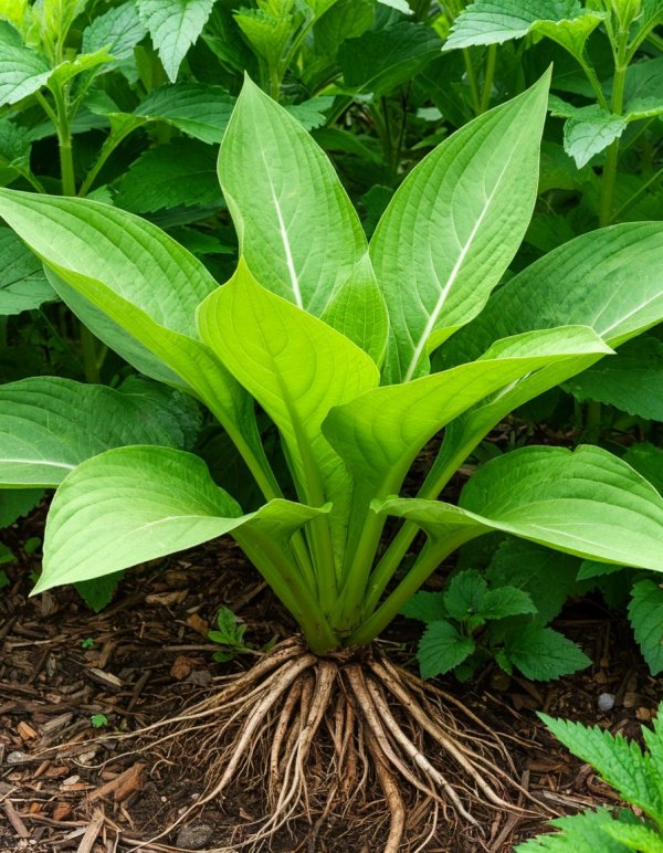 Подорожник большой (Plantago Major L.)
